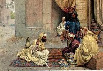 unknow artist Arab or Arabic people and life. Orientalism oil paintings 17 oil painting picture